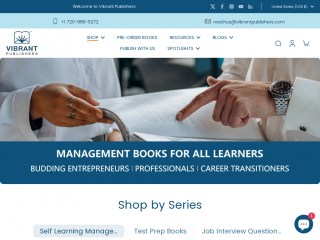 vibrantpublishers.com screenshot