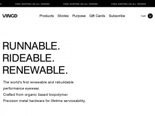 vincoperformance.com screenshot