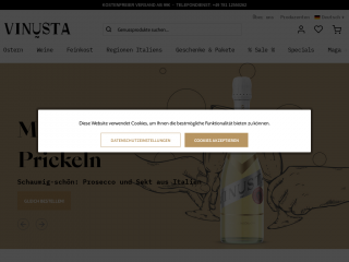 vinusta.com screenshot
