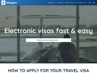visagov.com screenshot