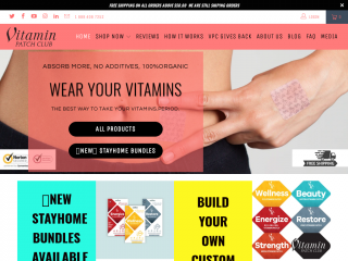 vitaminpatchclub.com screenshot