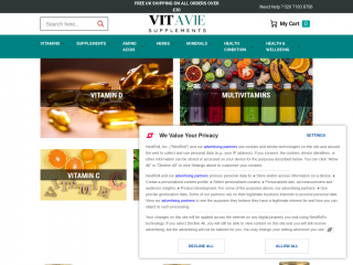 vitavie.co.uk screenshot