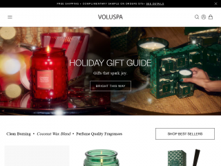 voluspa.com screenshot