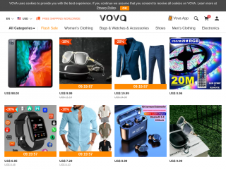 vova.com screenshot