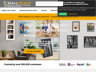 wallspace.co.uk screenshot