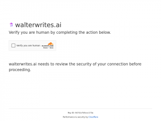 walterwrites.ai screenshot