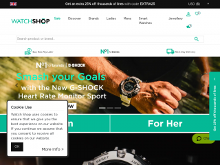 watchshop.com screenshot
