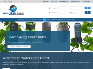 waterbuttsdirect.co.uk screenshot