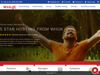 webhosting.uk.com screenshot