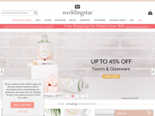 weddingstar.com screenshot