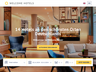 welcome-hotels.com screenshot