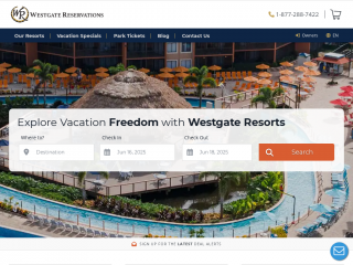 westgatereservations.com screenshot