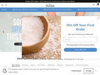 westlabsalts.co.uk screenshot