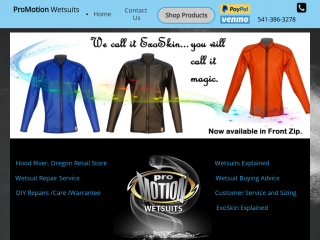 wetsuit.com screenshot