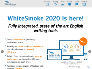 whitesmoke.com screenshot