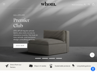 whomhome.com screenshot