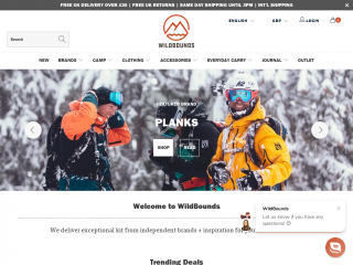wildbounds.com screenshot