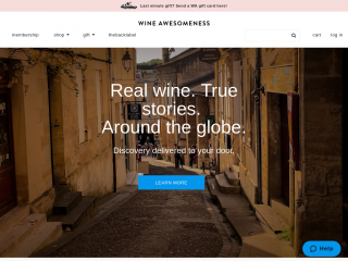 wineawesomeness.com screenshot