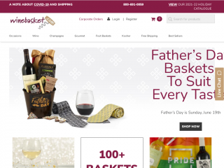 winebasket.com screenshot
