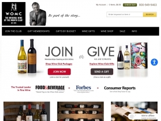 wineofthemonthclub.com screenshot