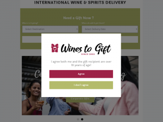 winestogift.com screenshot