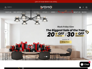 womolighting.com screenshot
