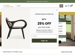 woodfurniture.com screenshot