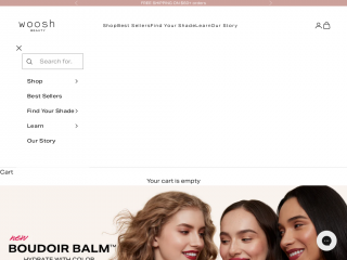 wooshbeauty.com screenshot