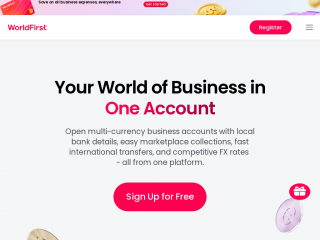 worldfirst.com screenshot