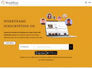 worthpoint.com screenshot