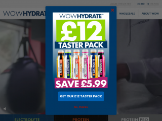 wowhydrate.com screenshot