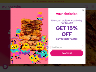wunderkeks.com screenshot