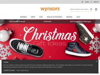 wynsors.com screenshot