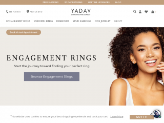 yadavjewelry.com screenshot