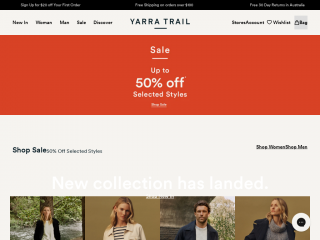 yarratrail.com.au screenshot