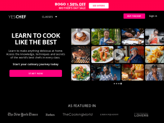 yeschef.me screenshot
