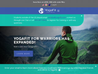 yogafit.com screenshot