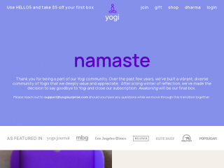 yogisurprise.com screenshot