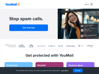 youmail.com screenshot