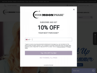 yourmoonphase.com screenshot