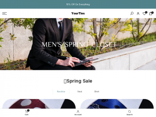 yourties.com screenshot