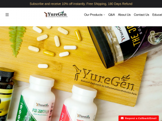 yuregen-lifestyle.com screenshot