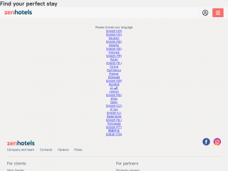 zenhotels.com screenshot