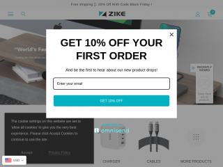 ziketech.com screenshot