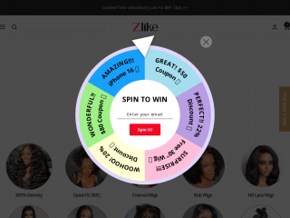 zlikehair.com screenshot