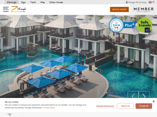 zthroughhotel.com screenshot